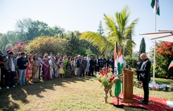 Flag Hoisting ceremony, on the occasion of 73rd Independence Day of India celebrations, 15th August 2019
